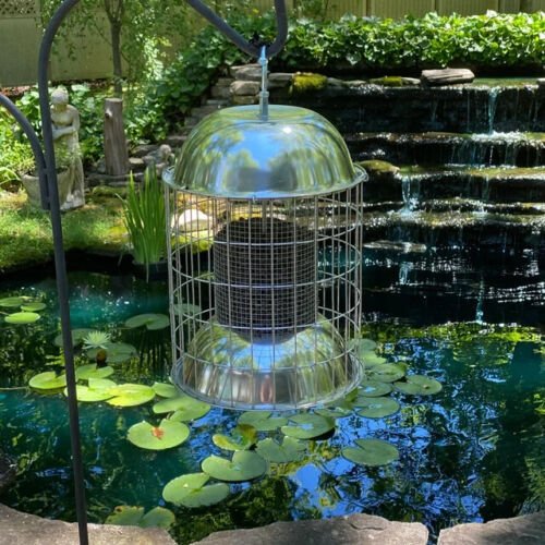 C100 Squirrel Proof, Large Bird Stopper, Stainless Steel Bird Feeder